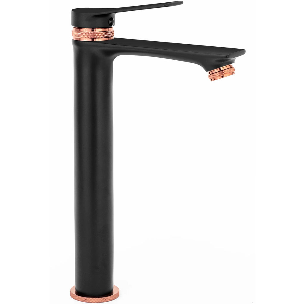 Fürdőszobai Csaptelep Rea Viral Black-rose Gold High 1