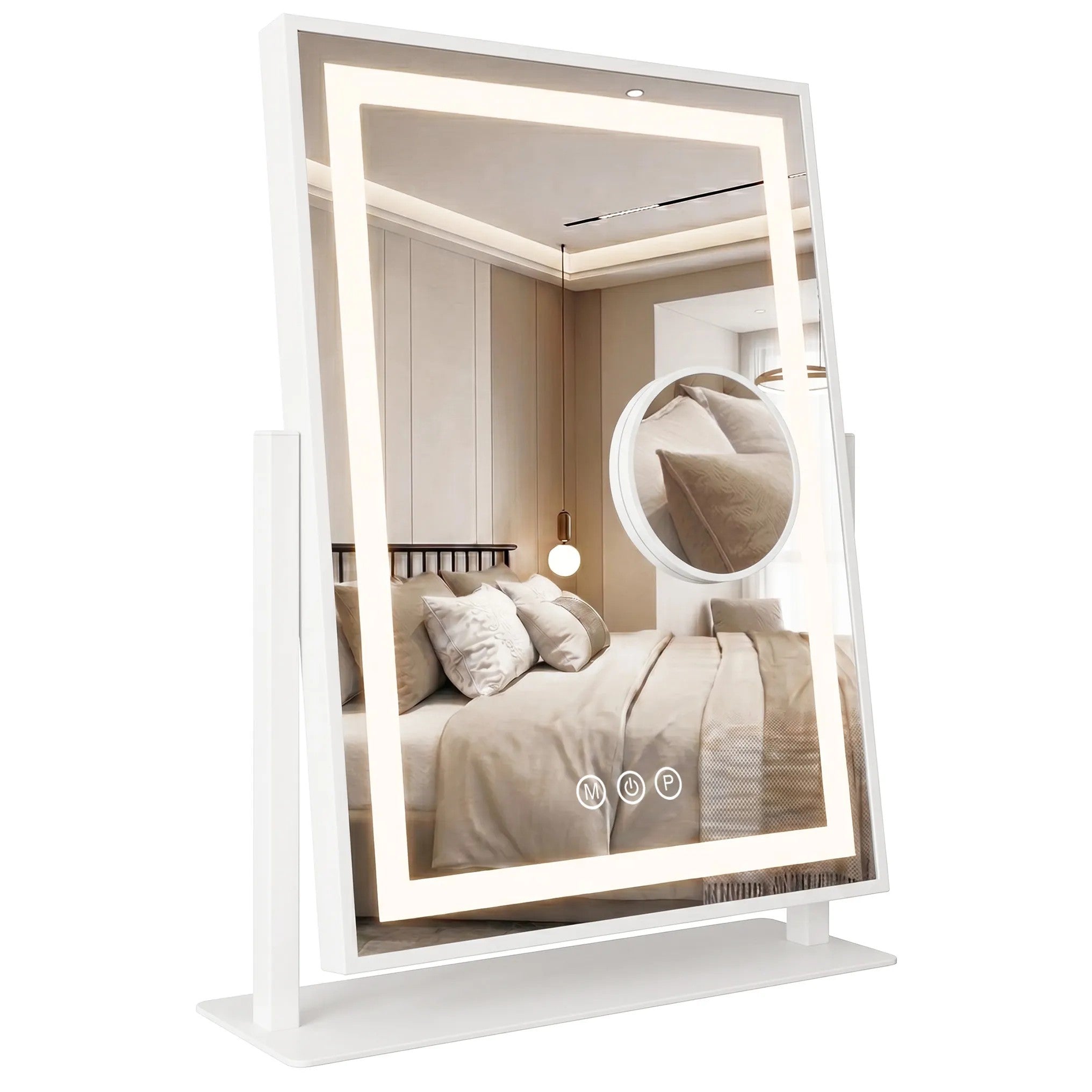 LED Tükör LUMI White 30x40cm 1