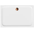 Zuhanytálca Rea Belmond White 80x100 Brush Copper 1