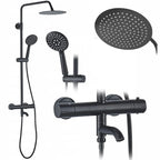 Termosztátos Zuhanyszett Rea Lungo Black 1