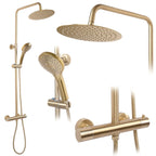 Zuhanyszett Termosztátos REA VINCENT Gold Brush 1