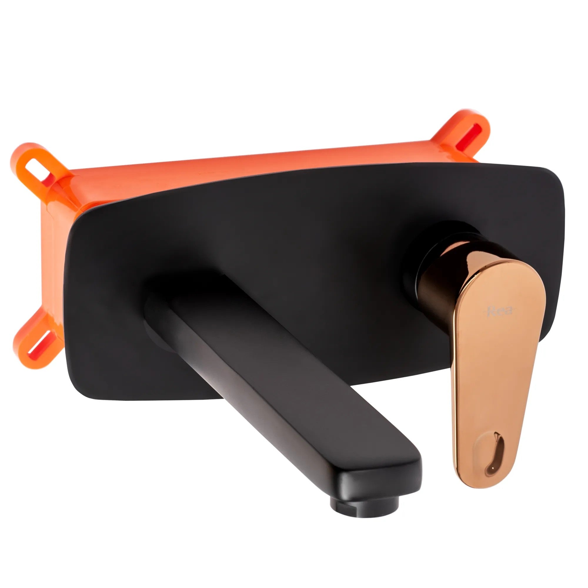 Fürdőszobai Csaptelep Rea MILD BLACK ROSE GOLD + BOX 1