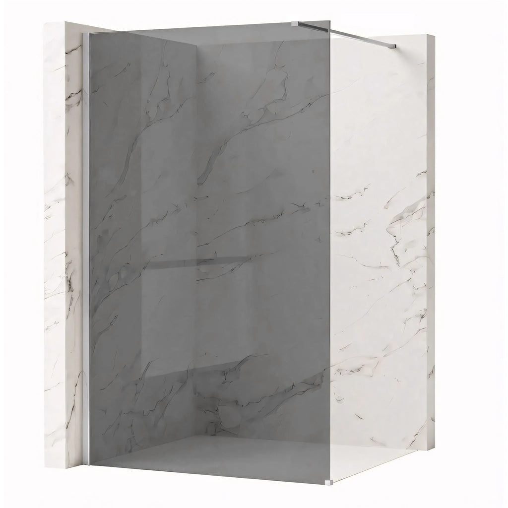 Zuhanyfal Rea Flexi Grey / Chrome 120 1