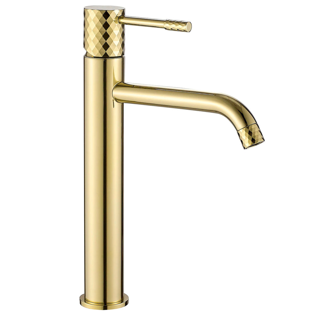 Fürdőszobai Csaptelep Rea Lungo Diamond Gold High 1