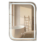 LED Tükör ZONE 80x60 BRUSH NICKEL 1