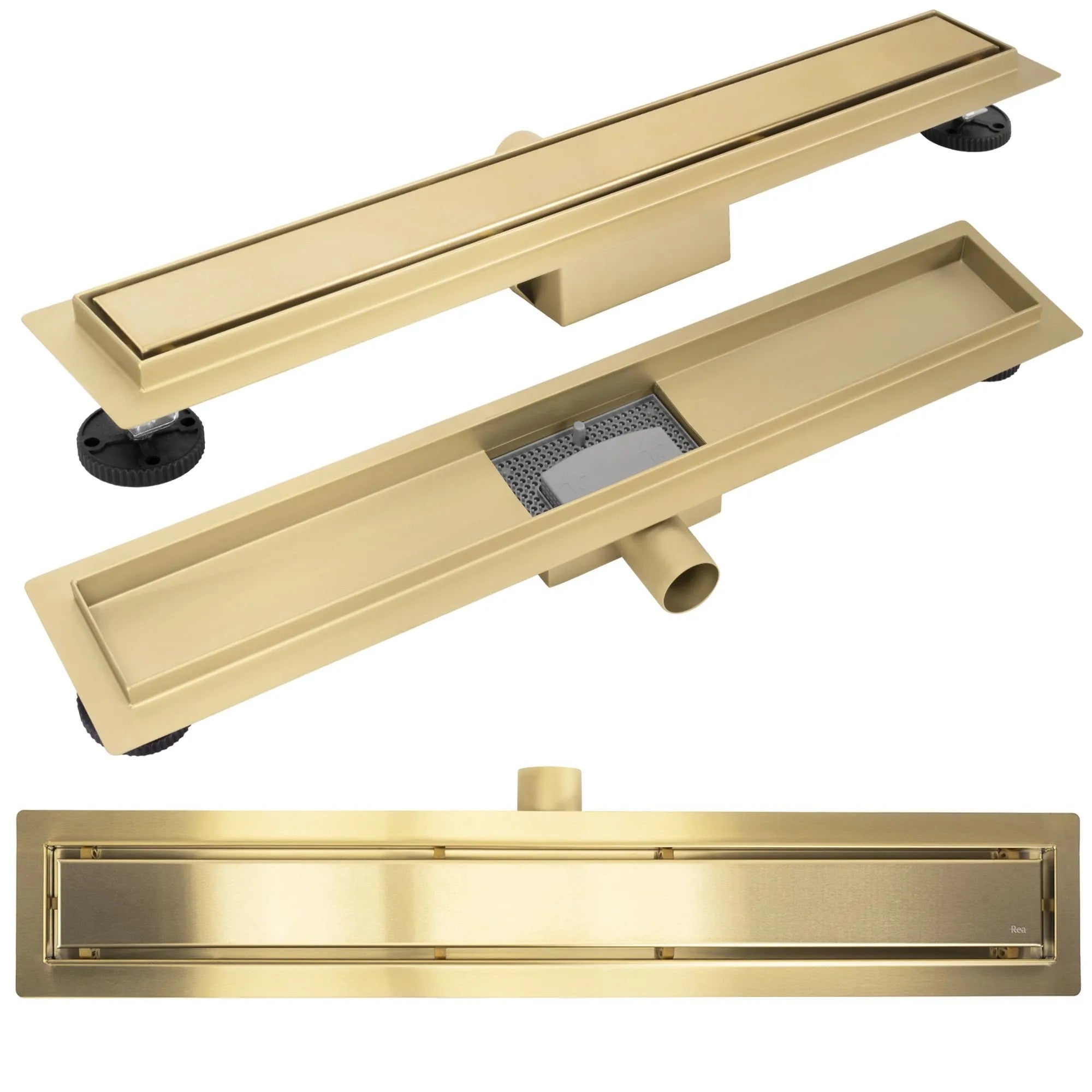 Zuhanylefolyó Rea Neox Brush Gold 60 1