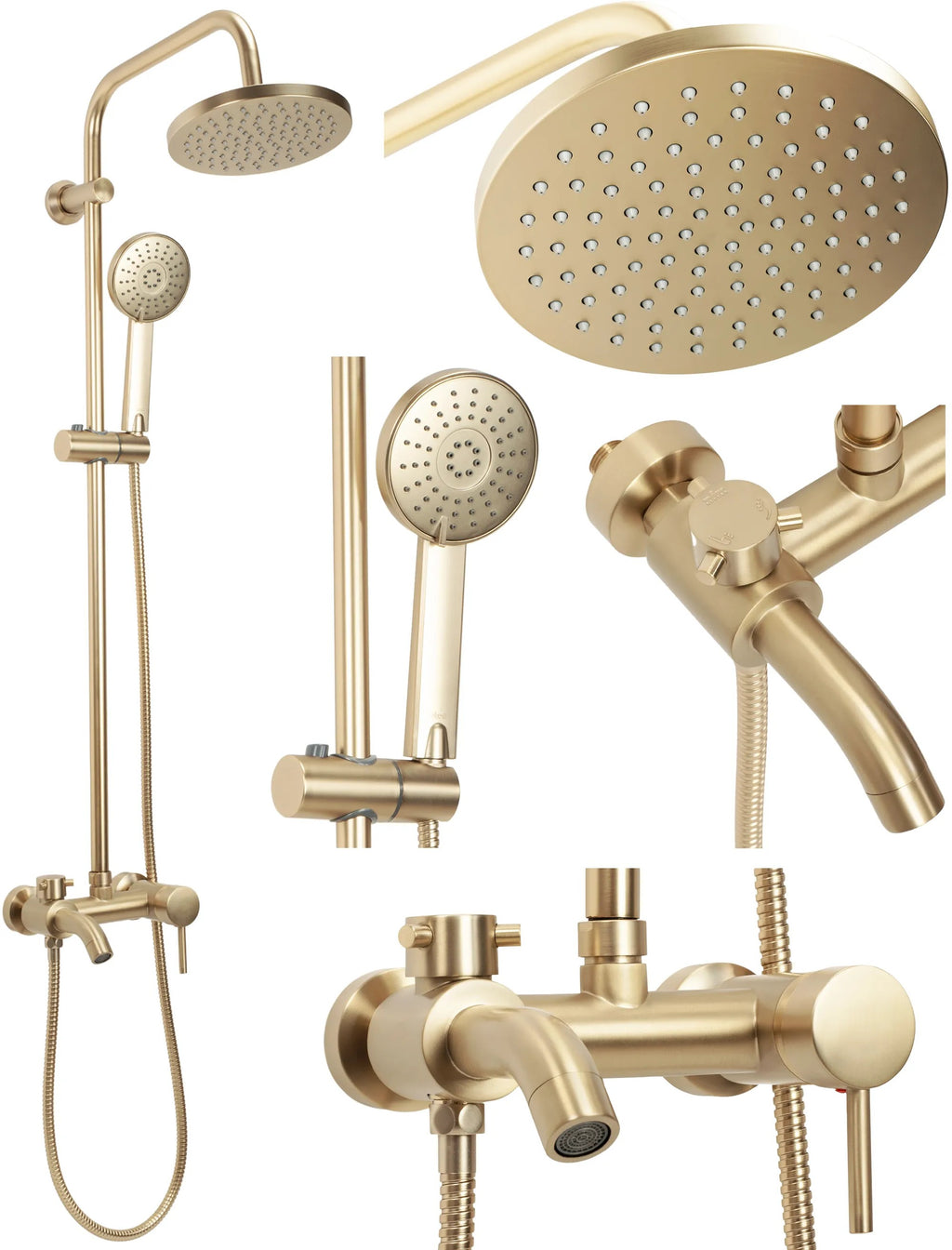 Zuhanyszett Rea Luis Gold Brush 1