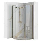 Zuhanykabin DIAMOND GOLD 100x100 1