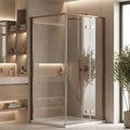 Zuhanykabin Rea Bruno 90x90 Brush Copper 1