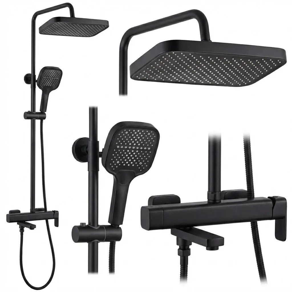 Zuhanyszett Rea Arlo Black 1
