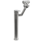 Fürdőszobai Csaptelep Rea PACO Nickel Brush INOX High 1