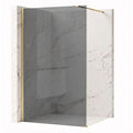 Zuhanyfal Rea Flexi Grey / Brush Gold 80 1