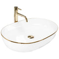 Pultos Mosdó Rea CLEO White Gold Edge 1