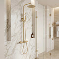 Termosztátos Zuhanyszett Drop Brush Gold 1