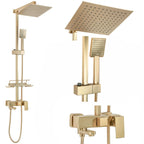 Zuhanyszett REA JACK BRUSHED GOLD 1