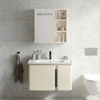 Fürdőszobabútor Szett Mosdóval Tula 60cm Beige 1