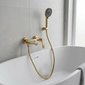 Fürdőkád Csaptelep PREMIUM REA Prime Gold Brush 1