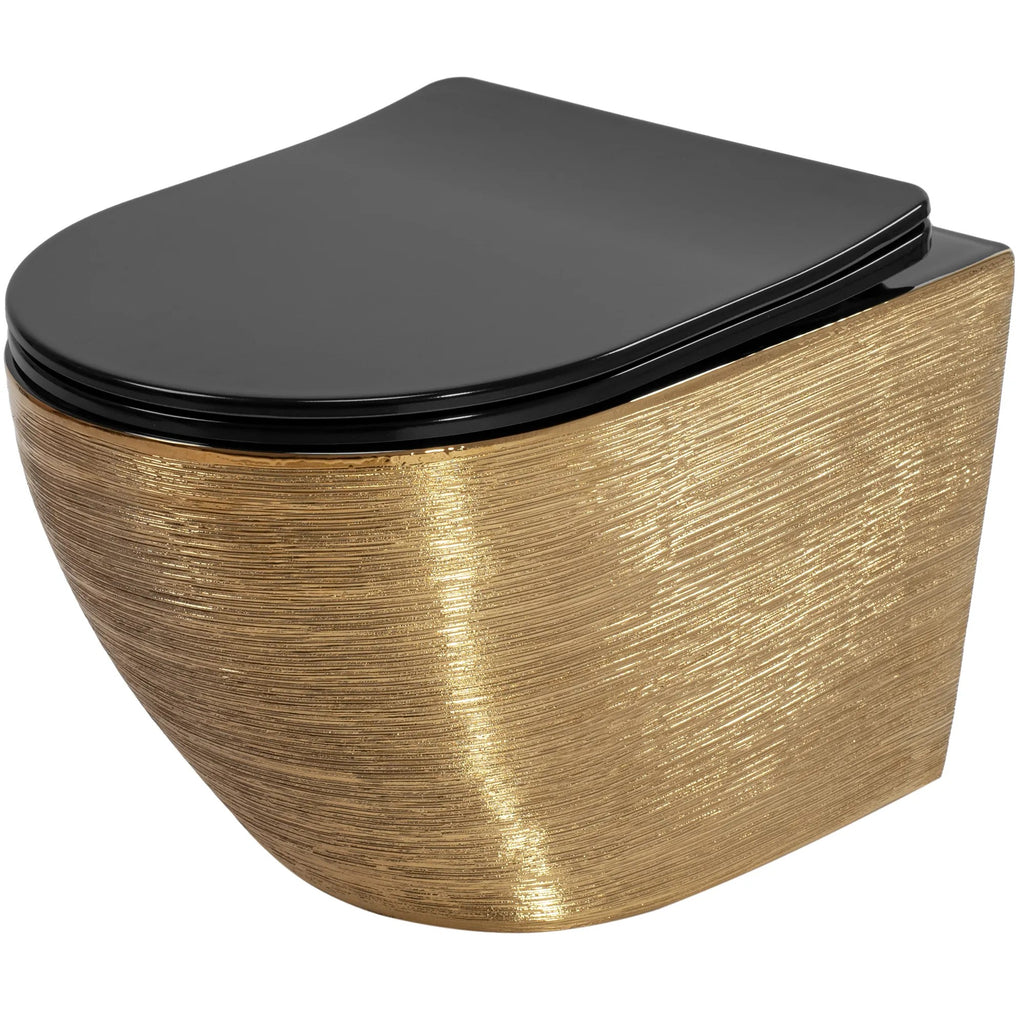 WC Csésze Carlo Flat Brush Gold 1