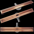 Zuhanylefolyó REA Neox Slim Pro Brushed Copper 70 1