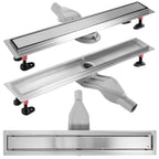 Zuhanylefolyó REA Neox Superflow BRUSH NICKEL 80 1