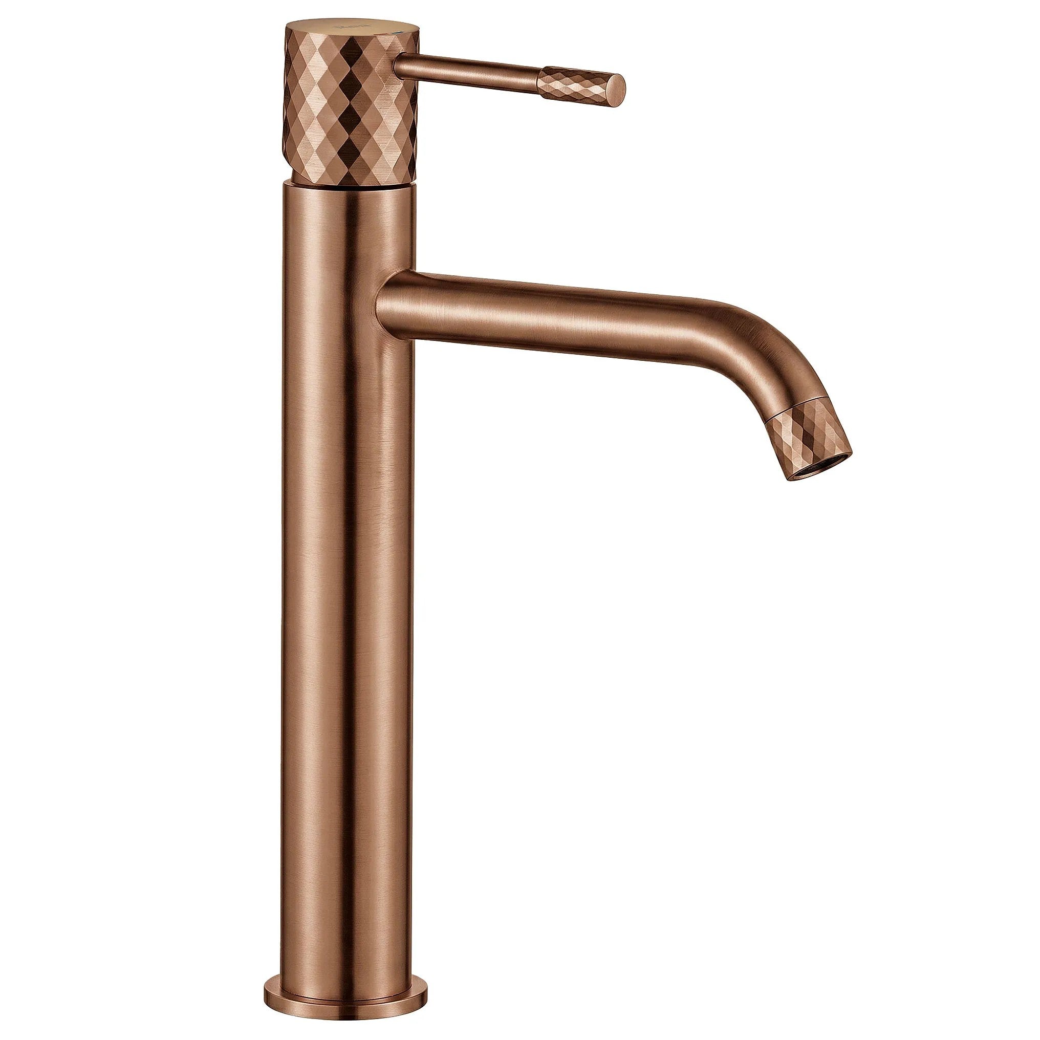 Fürdőszobai Csaptelep Rea Lungo Diamond Brush Copper High 1