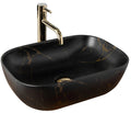 Pultos Mosdó Rea Belinda Black Marble Mat 1
