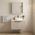 Fürdőszobabútor Szett Pulttal Marti 60cm Beige 1