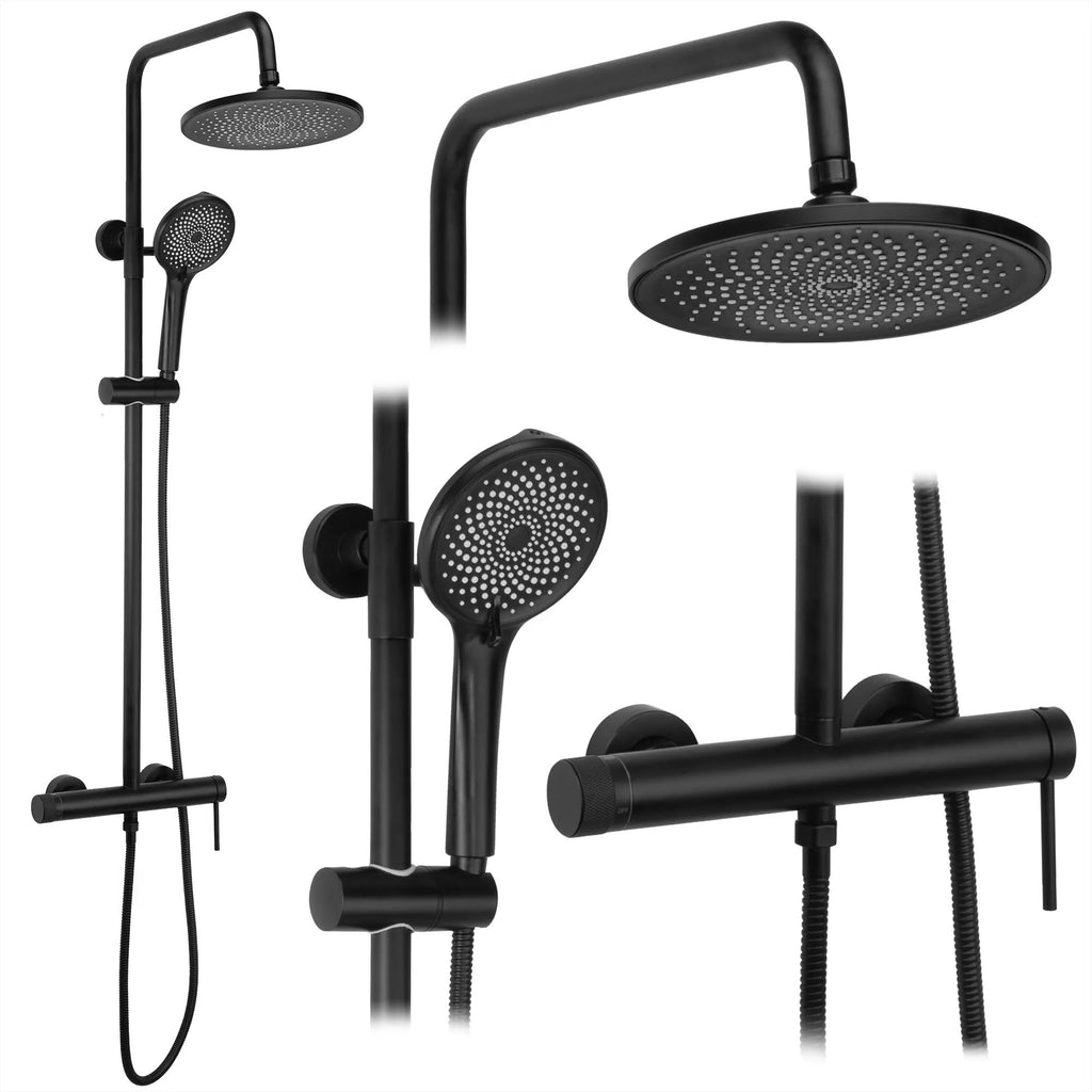 Zuhanyszett Rea Foss Clif Black 1
