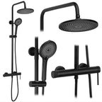Zuhanyszett Rea Foss Clif Black 1