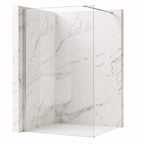 Zuhanyfal Rea Flexi Transparent / Chrome 140 1