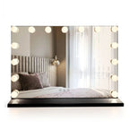 LED Tükör HOLLYWOOD Black 1