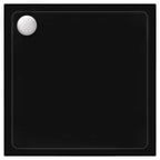 Akril Zuhanytálca Rea Savoy Black 80x80 Szálcsiszolt Arany Fedél 1