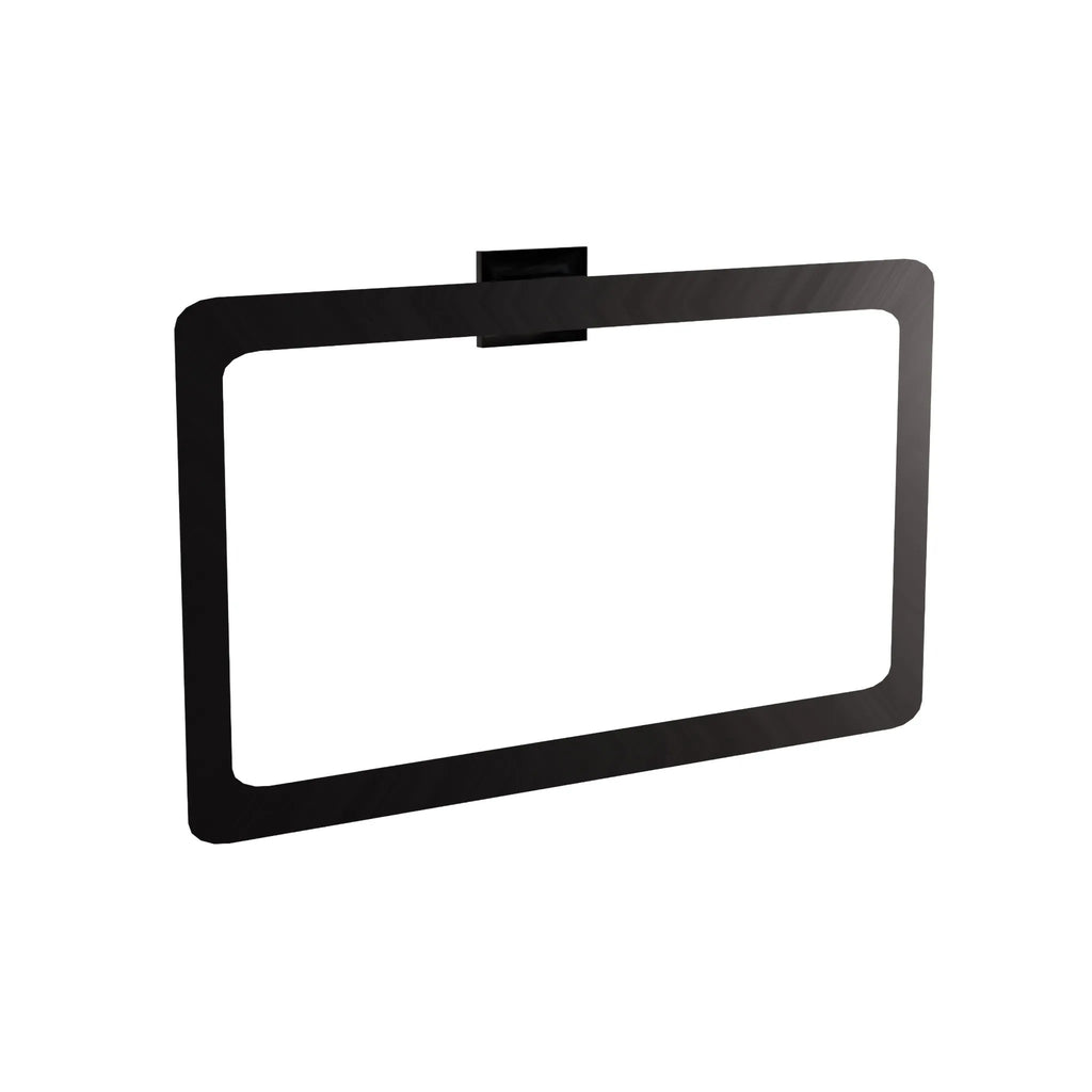 Fürdőszoba Fogas Ring 210 OSTE MATT BLACK 1