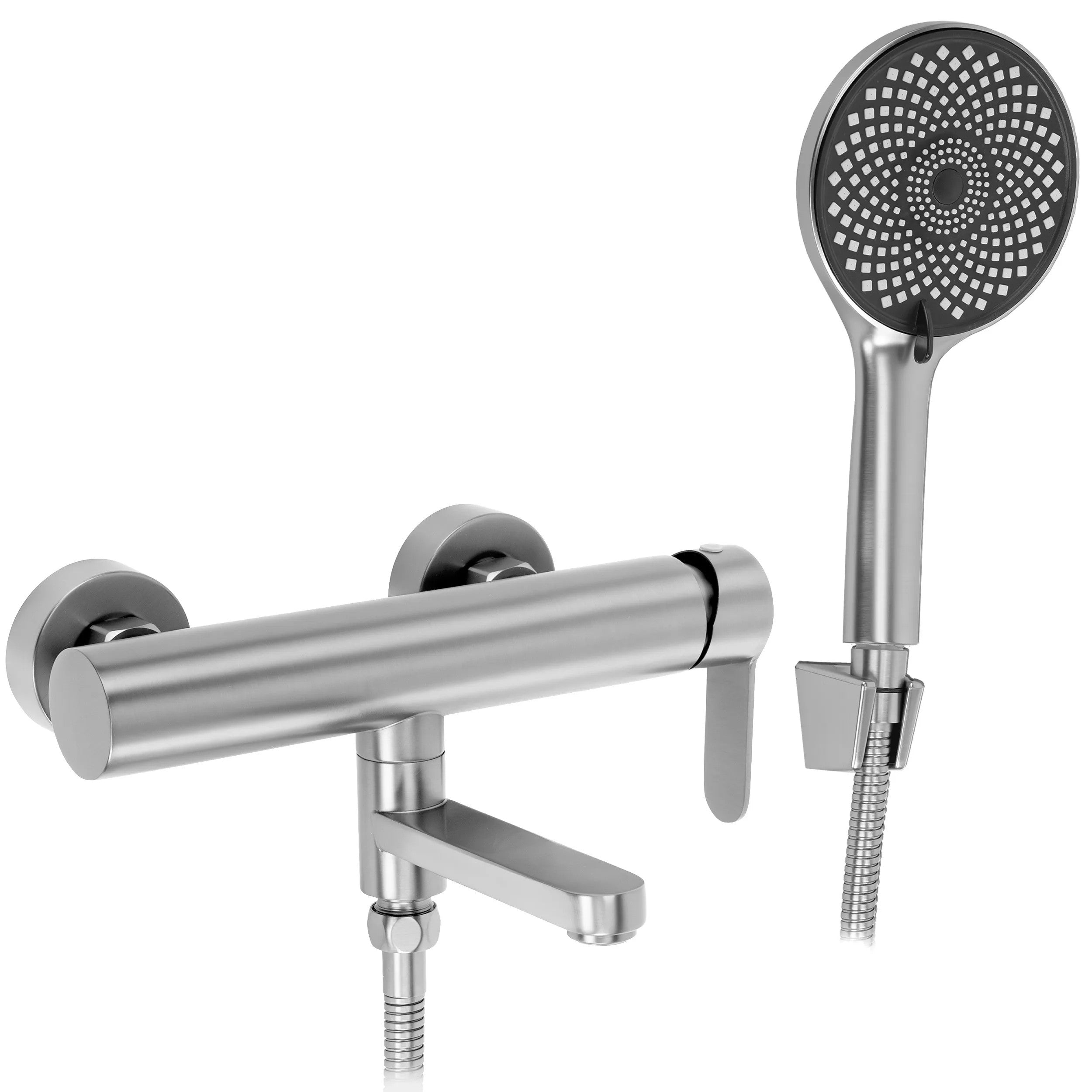 Kádtöltő Csaptelep Rea Arcos Brushed Nickel 1