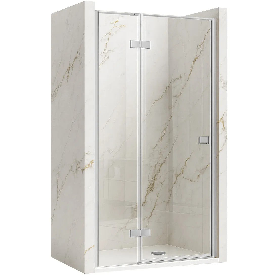 Zuhanyajtó Rea Atlas 120 Chrome Jobb 1
