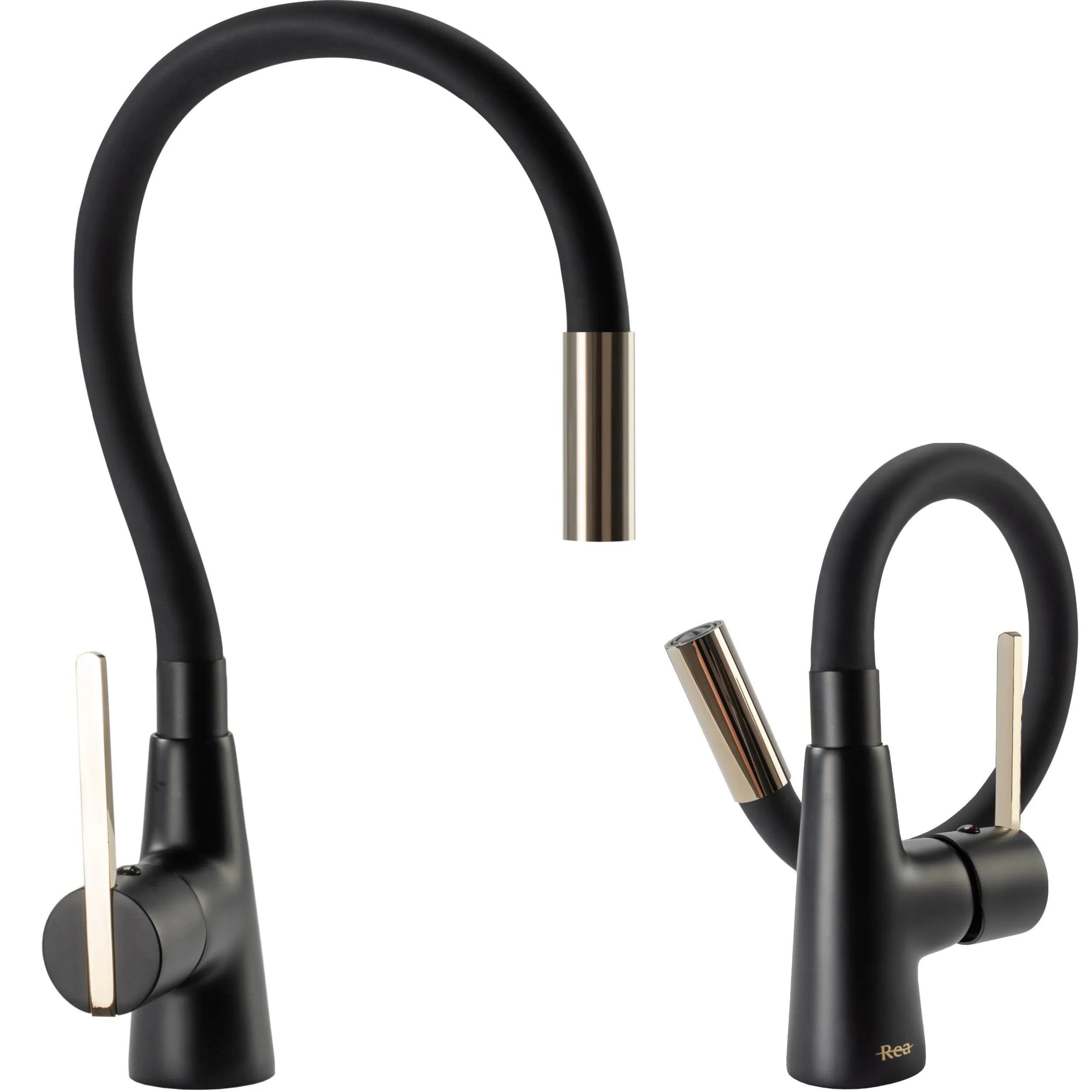 Konyhai Csaptelep Rea ICON Black/Gold 1