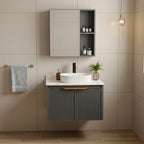 Fürdőszobabútor Szett Pulttal Marti 60cm Grey 1