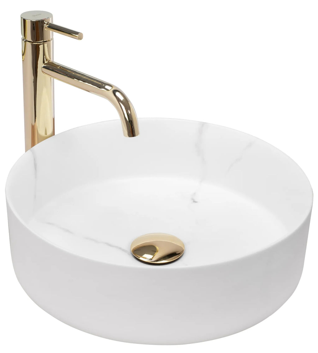 Pultos Mosdó Rea Sami Marble Mat 1