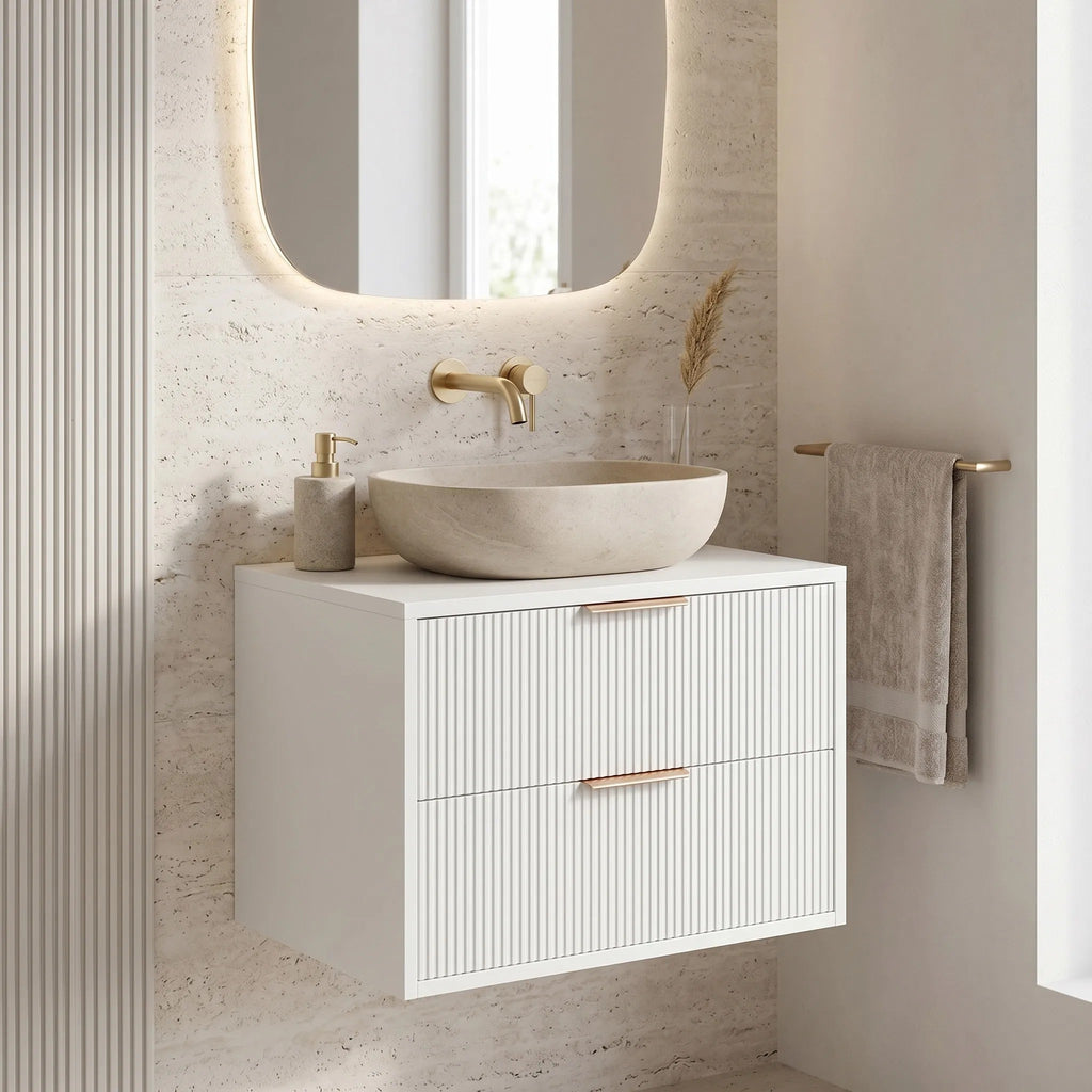 Mosdószekrény Rea Mono 60cm White 1