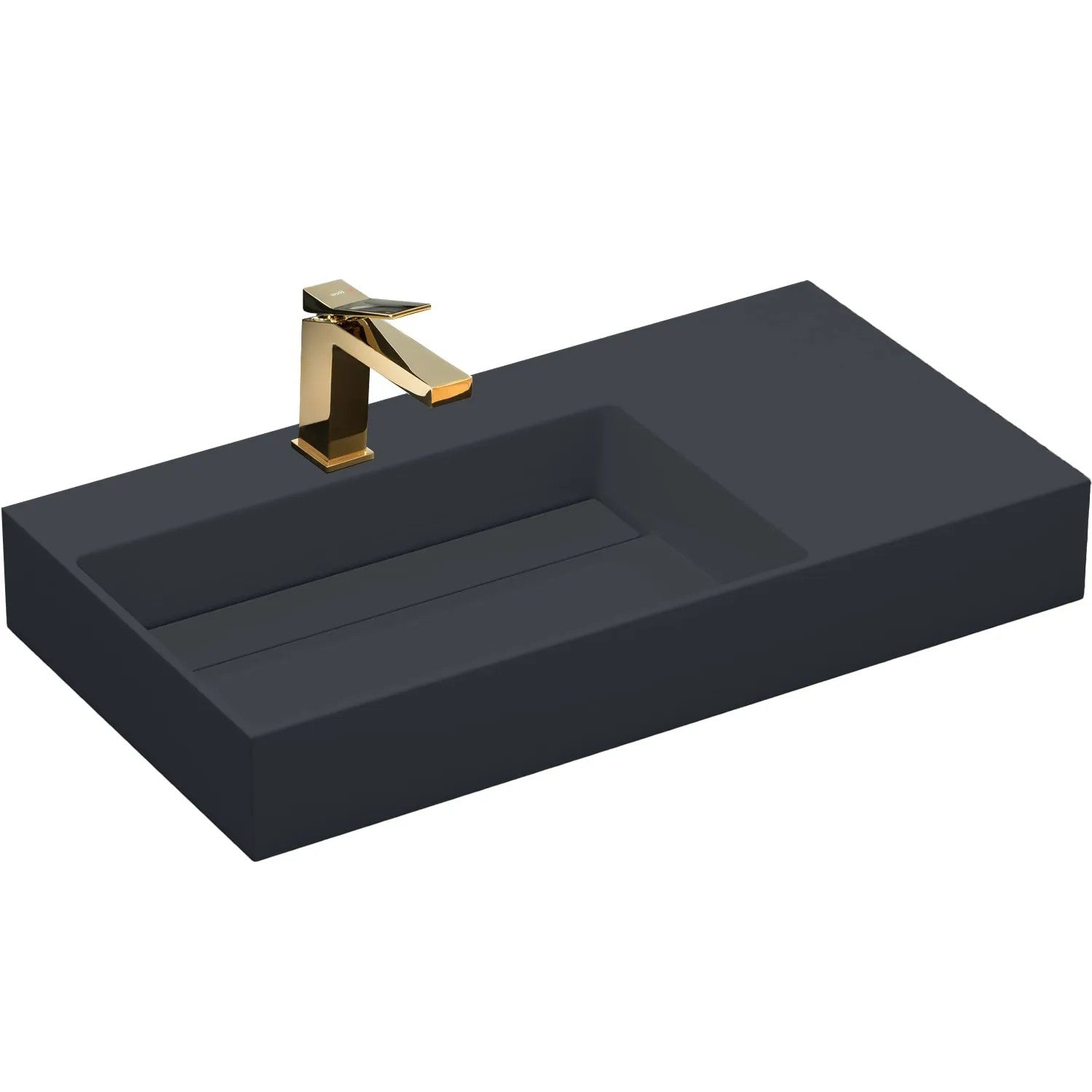 Konglomerátum Mosdó Archi 75 CM Grey MATT 1