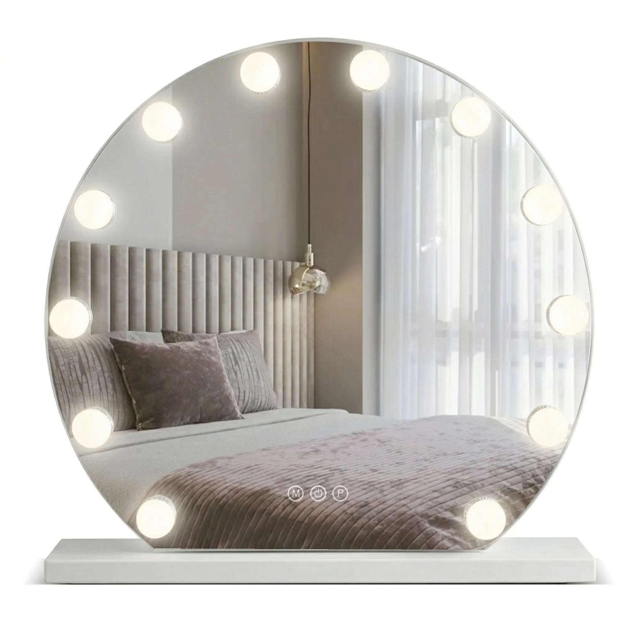 LED Tükör HOLLYWOOD White 50 Cm 1