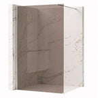 Zuhanyfal Rea Flexi Brown / Chrome 130 1