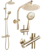Zuhanyszett REA Bliss Brush Gold 1