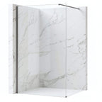 Zuhanyfal Rea Flexi Transparent / Titan 80 1