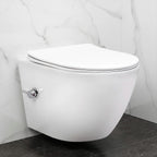 REA Carlo Lux Rimless Fali Függesztésű WC-csésze Bidé Funkcióval 1