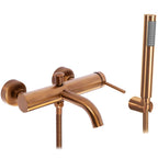Fürdőkád Csaptelep Rea Spot Copper Brush 1