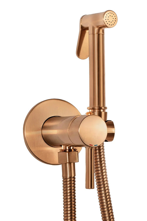 Bidé Csap Lungo Loop Copper Brush 1