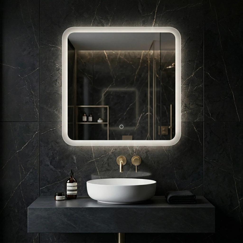 LED Tükör 70x70cm TOP-2 1
