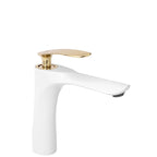 Fürdőszobai Csaptelep Rea Orbit Low White Gold 1