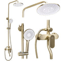Zuhanyszett REA DROP Brush Gold 1